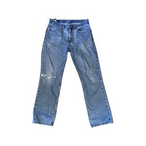 Fairly worn in.